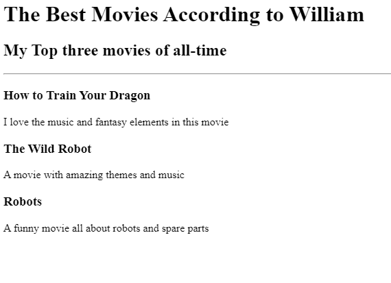 Movie Ranking Project